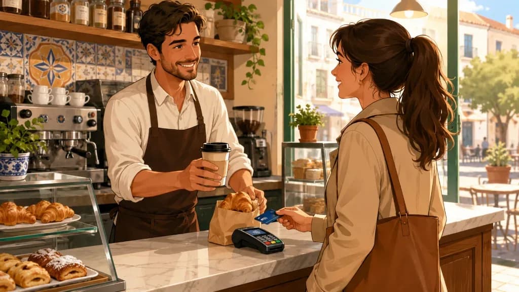 ¡Buenos días! ¿Qué desea tomar?